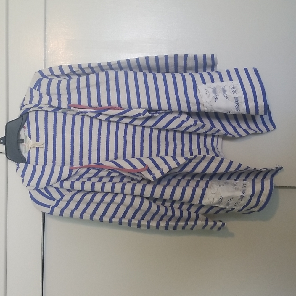 Matilda Jane Blue Striped Cardigan